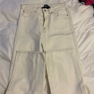 Women's Cream Jeans